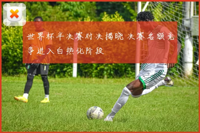 世界杯半决赛对决揭晓 决赛名额竞争进入白热化阶段
